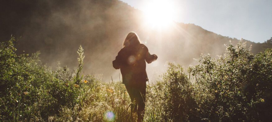 Girl in the field